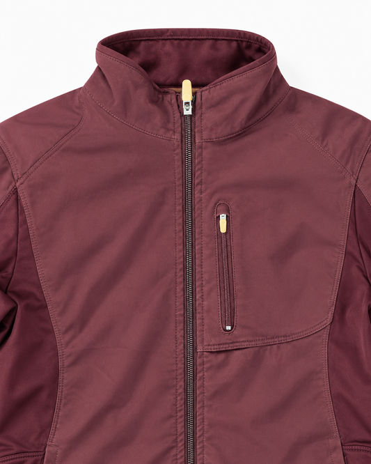 Nike Sportjacke in Bordeauxrot | Größe M