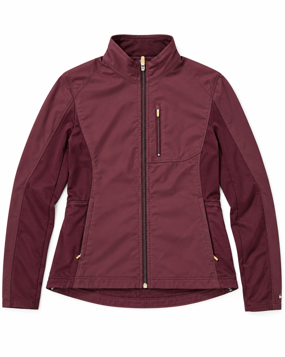 Nike Sportjacke in Bordeauxrot | Größe M