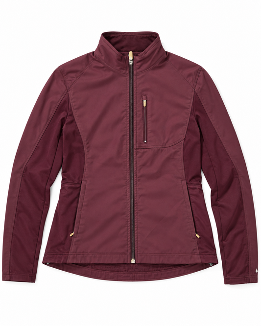 Nike Sportjacke in Bordeauxrot | Größe M