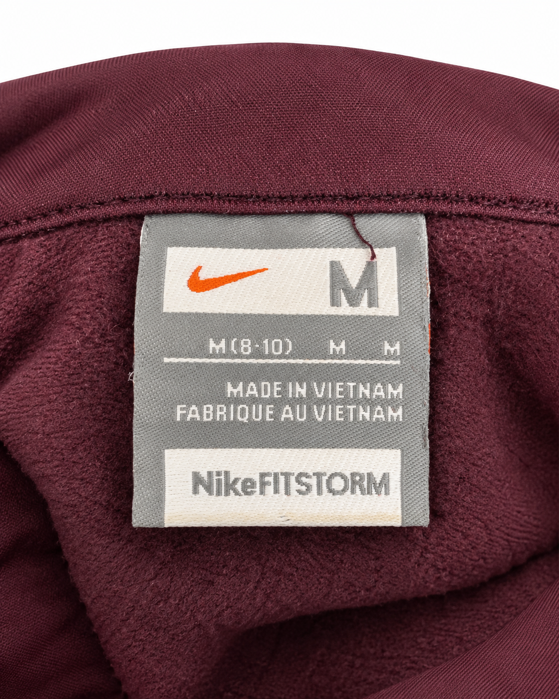 Nike Sportjacke in Bordeauxrot | Größe M