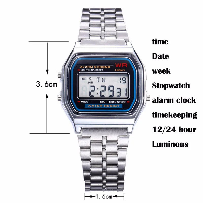 Ramitos Vintage Digitaluhr - Retro Streetwear Style