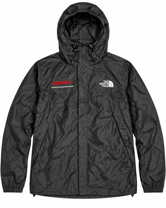 The North Face Vintage Windbreaker Schwarz – Equifax Embroidery – M