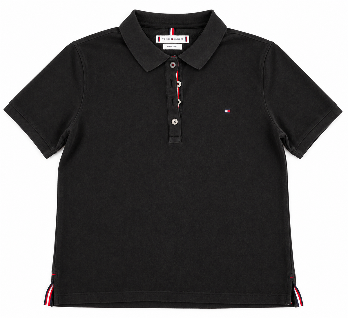Tommy Hilfiger Polo in Schwarz | Größe L