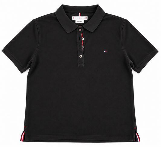 Tommy Hilfiger Polo in Schwarz | Größe L