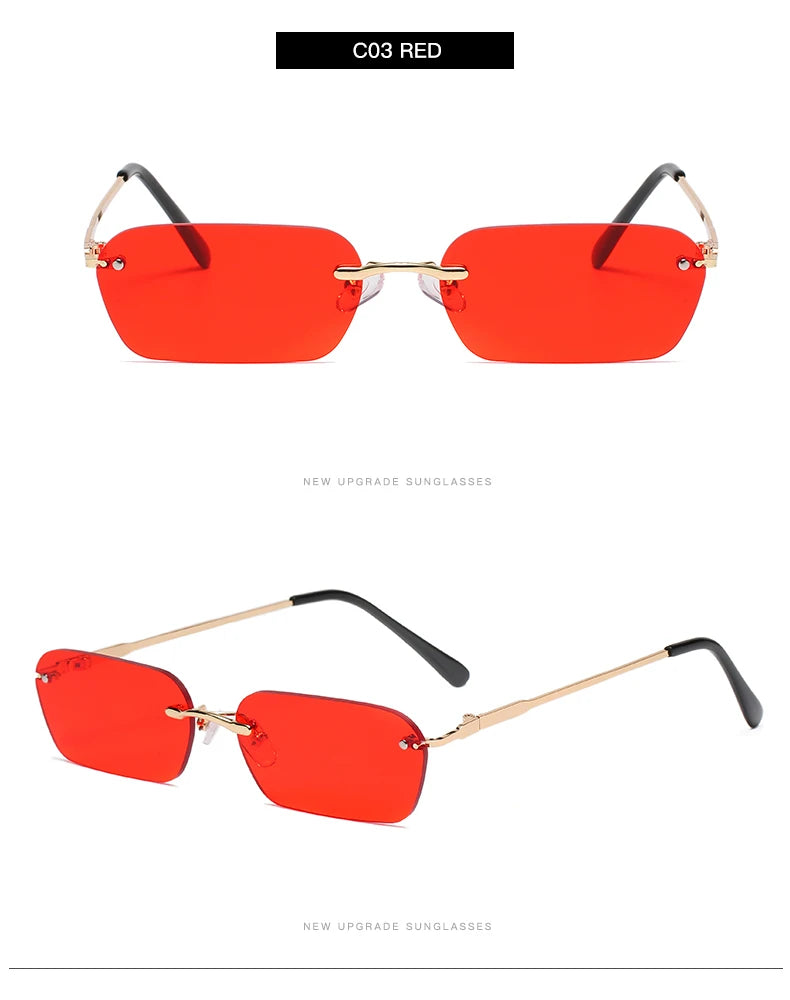 Square Sonnenbrille Premium Look Zusatzbild
