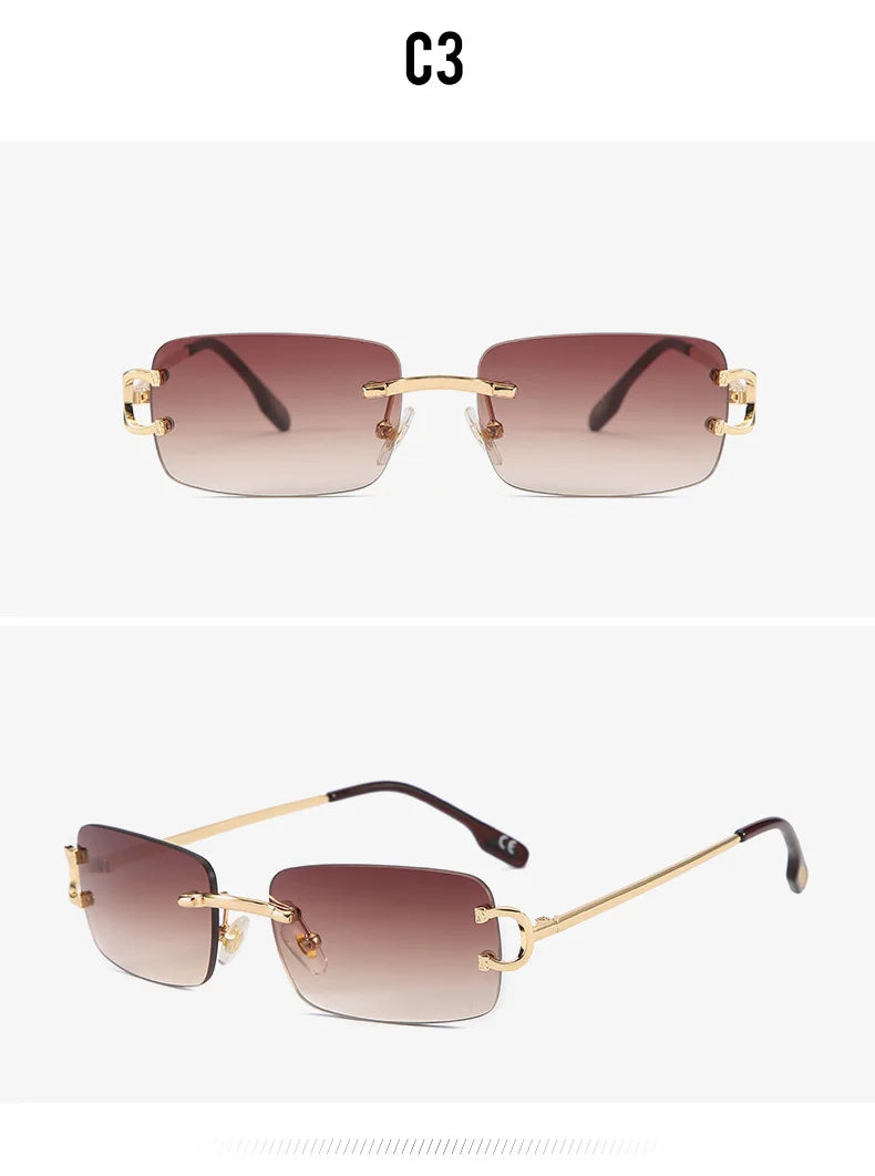 Ramitos Metal Square Sonnenbrille Detailbild