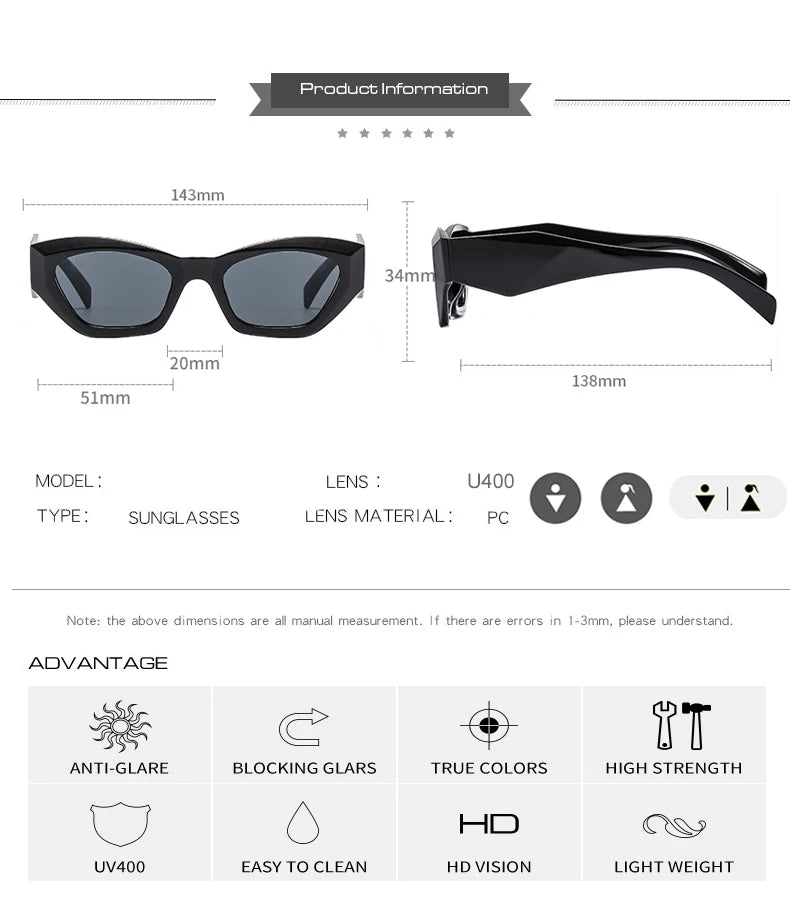 Ramitos Punk Square Sonnenbrille Produktansicht