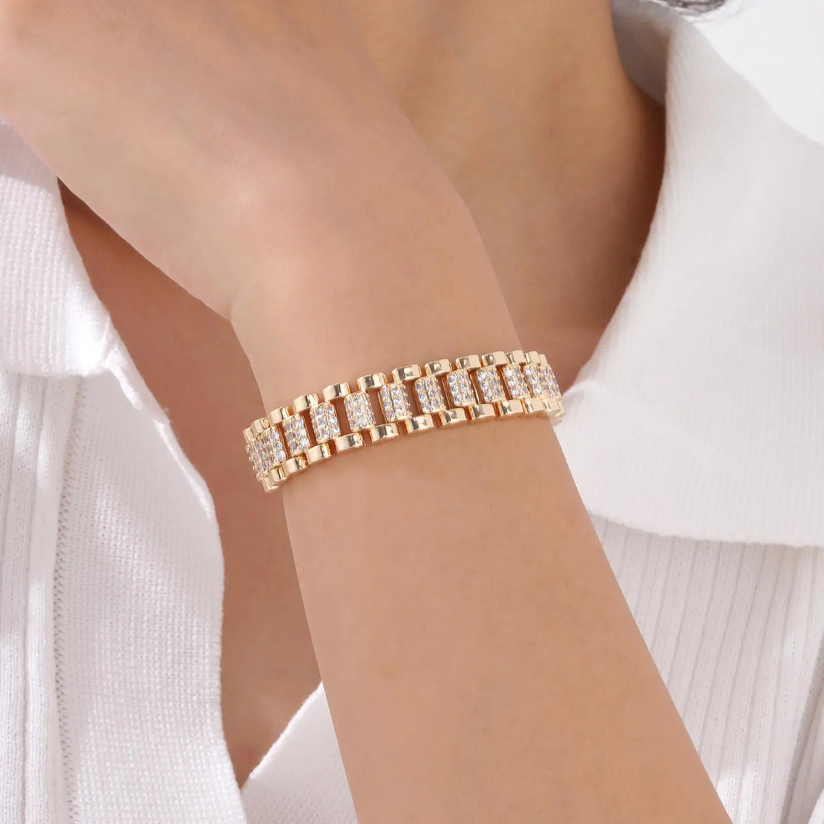 Ramitos Statement-Armband - Gold & Silber Looks