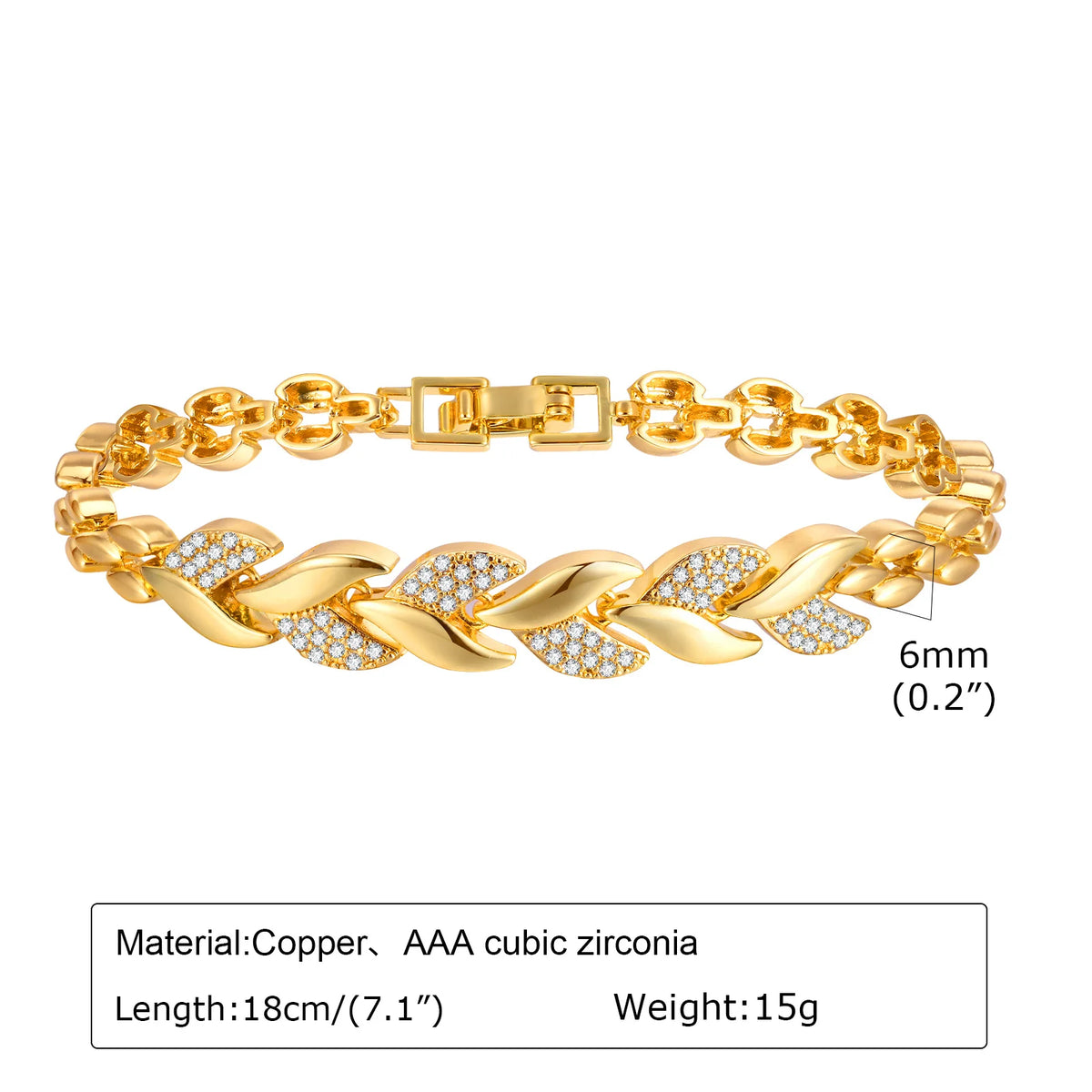 Ramitos Statement-Armband - Gold & Silber Looks