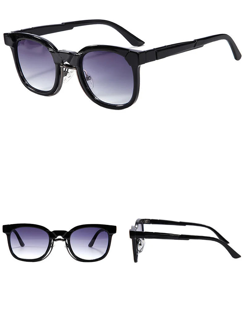 Premium Retro Sonnenbrille Dunkelgrün von Ramitos