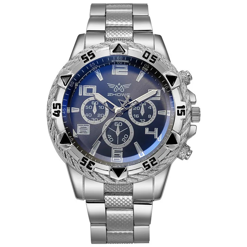 Ramitos Edelstahl-Uhr - cleaner Business-Look