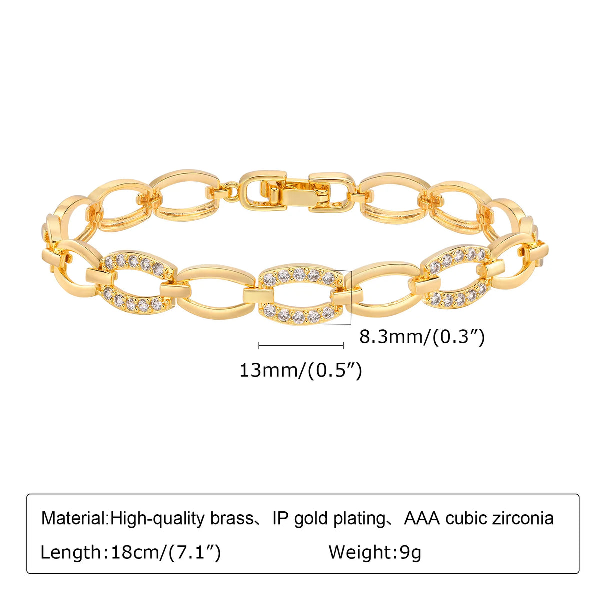 Ramitos Statement-Armband - Gold & Silber Looks